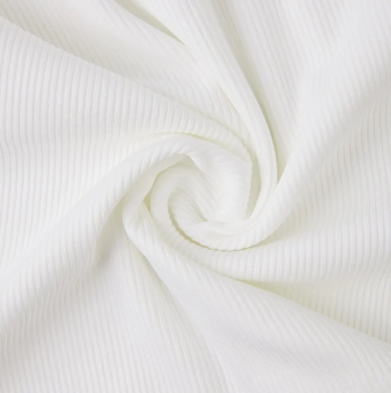 Кроп топ "OFF" бял