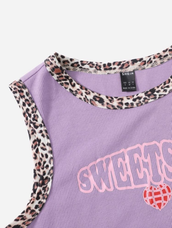 Кроп топ "Sweetsoul" лилав